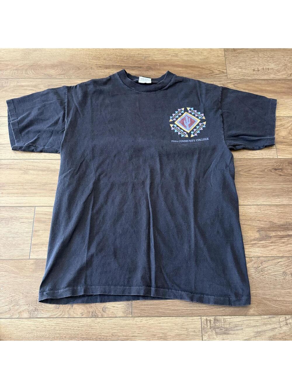 Vintage 90s Pima Community College Tee L Signal Sports